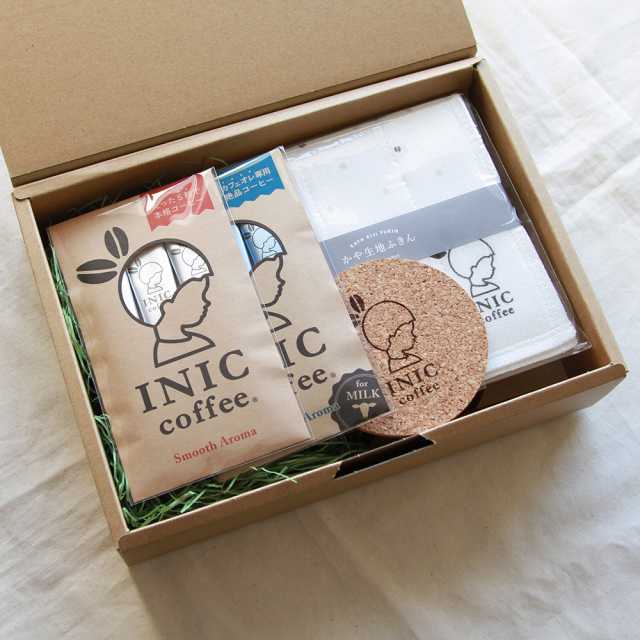 INIC coffee & かやふきん Gift