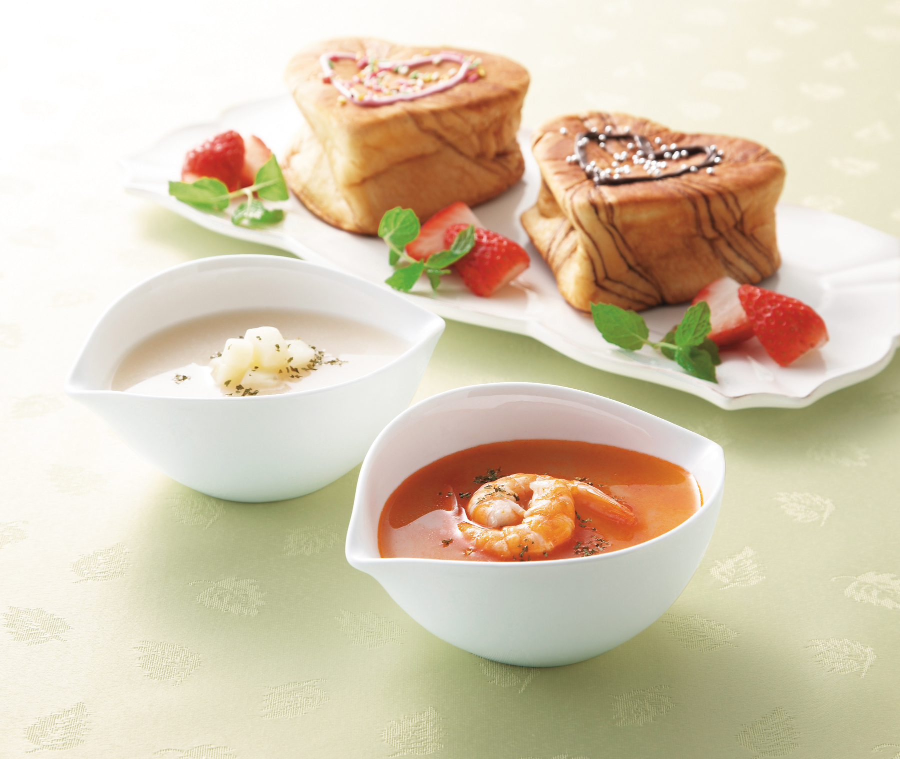 おいしいデニッシュハート＆贅沢スープセット