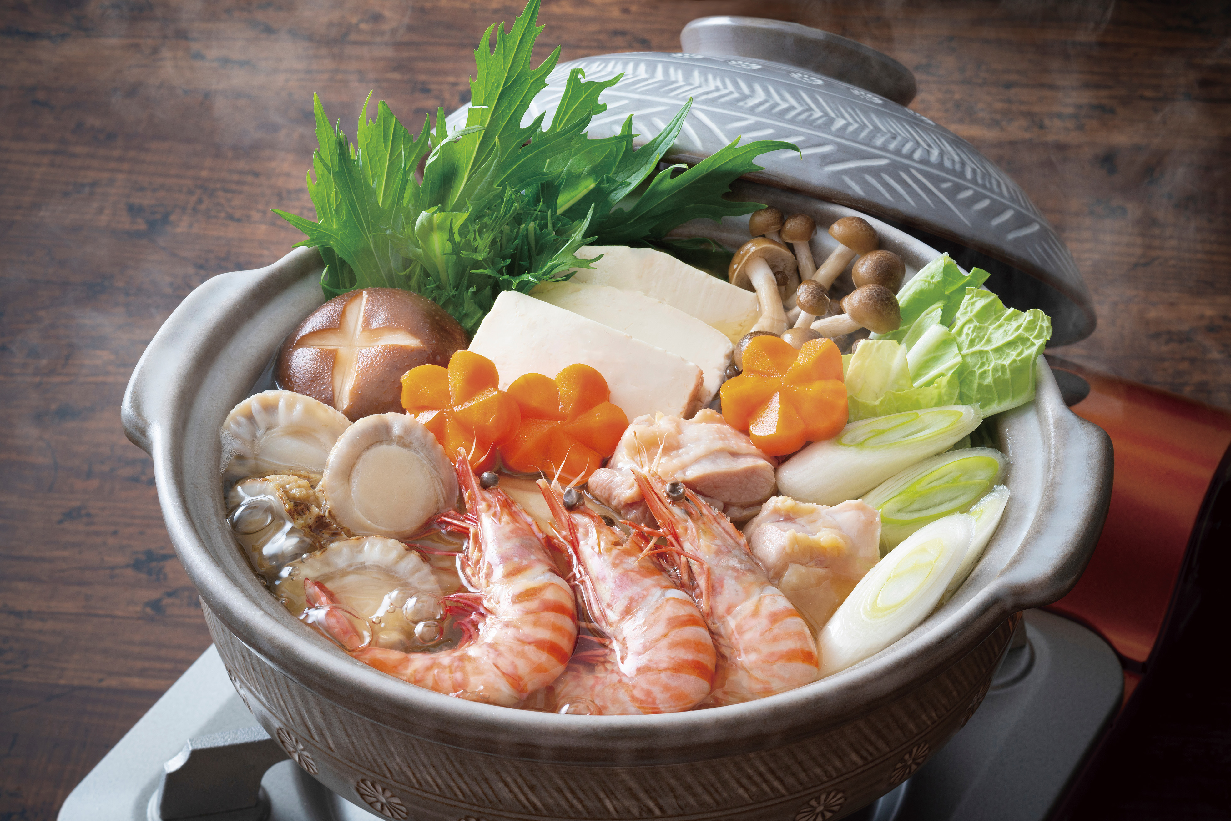 旨みの縁 海老・鯛・あご