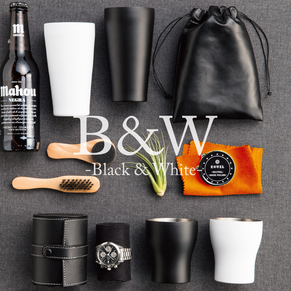 B&W 二重構造カップ＆SUSキューブペア(木箱)