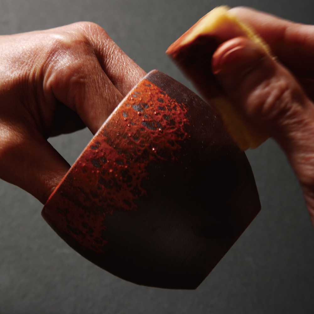 銅器彩 ロックカップペア