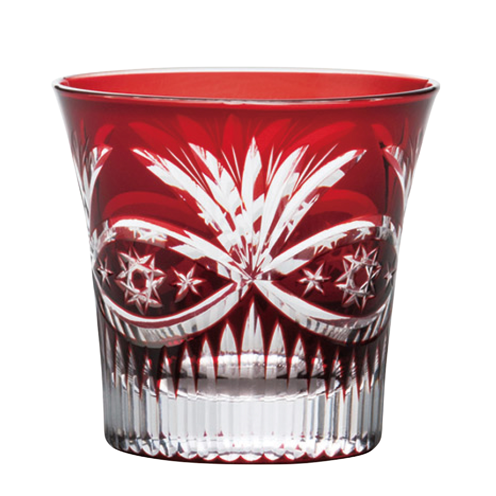 ロイヤルクラウン カットグラス1P(ルージュ)