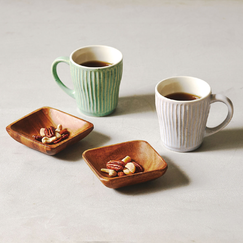 リップル ペアマグ＆トレー