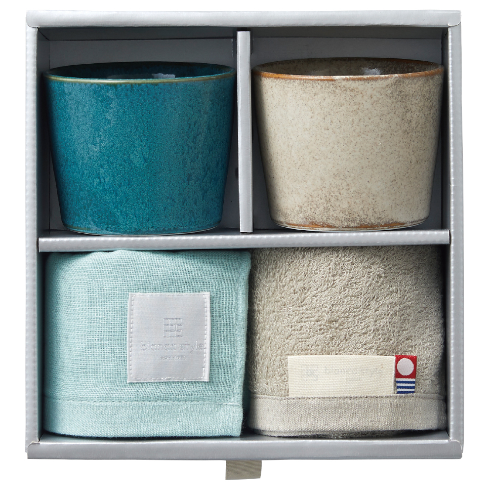 Sandアンジェ くつろぎペアカップ&タオル(MG)