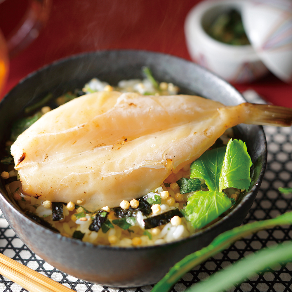 炙り河豚茶漬け＆うどんセットC