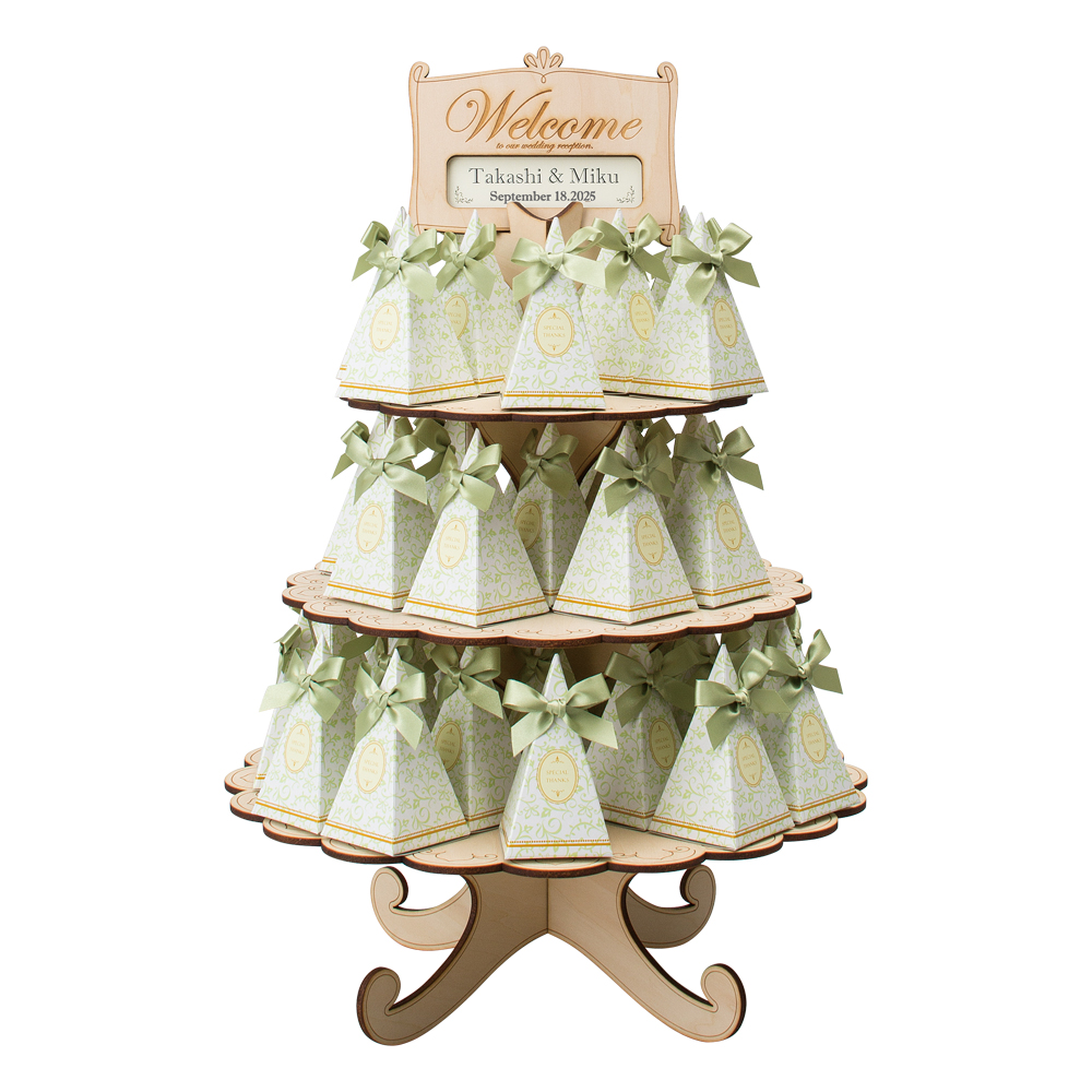 ウェルカム ウッドツリー（46個セット）