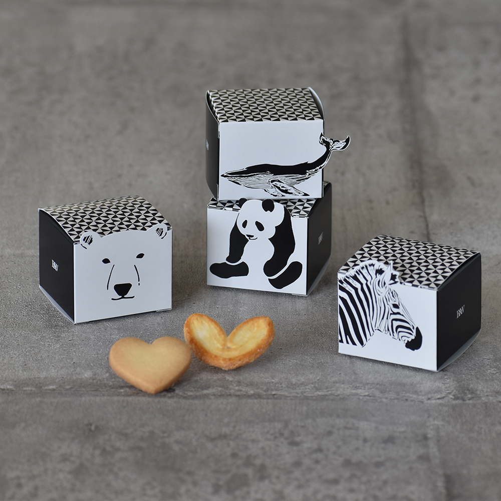 B&Wアニマルハートプチギフト（20個～）