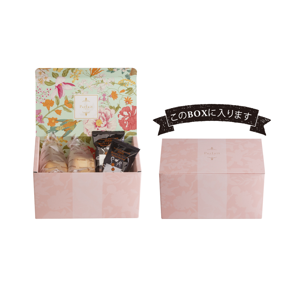 Parfait ハートデニッシュ＆オニオンスープ