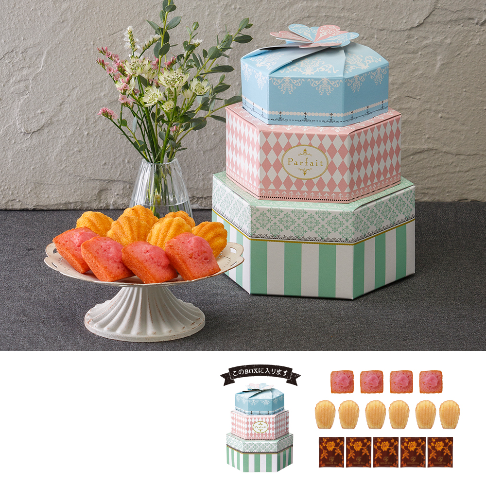 Parfait 焼菓子＆ティー ケーキBOX