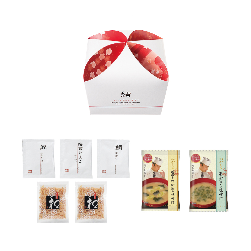 結 味噌汁＆ふりかけセット(Parfait)
